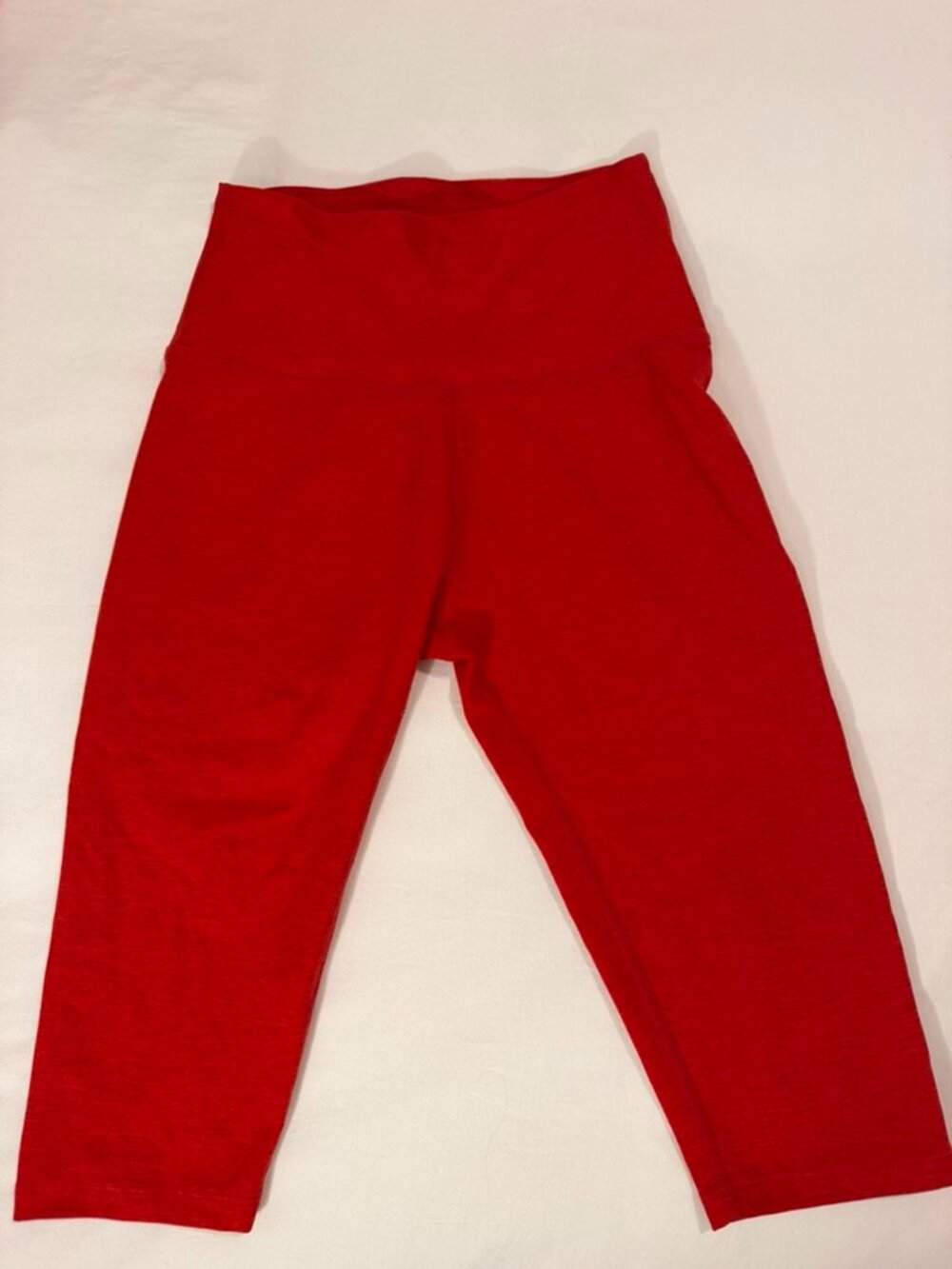 Beyond Yoga High Waist Capri Leggings Red S